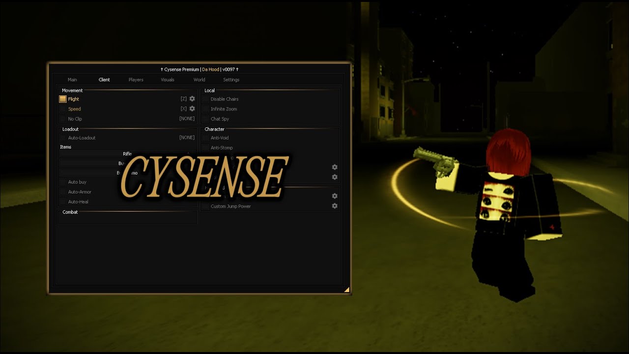 Showcasing the new best Free Script in Dahood #Cysense (Silent aim + HVH)