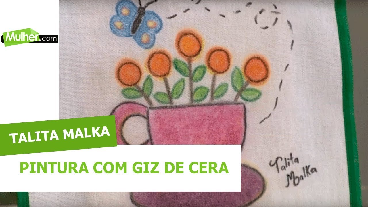 Pintura com giz de cera - Talita Malka - 05/06/2019