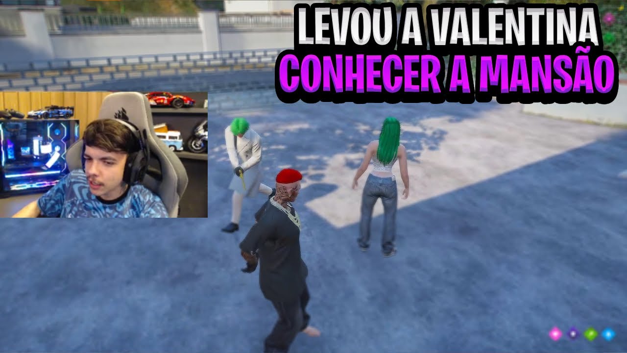 BK LEVOU A VALENTINA PARA CONHECER A MANSÃO 😈 -   BKINHO HYPE RP