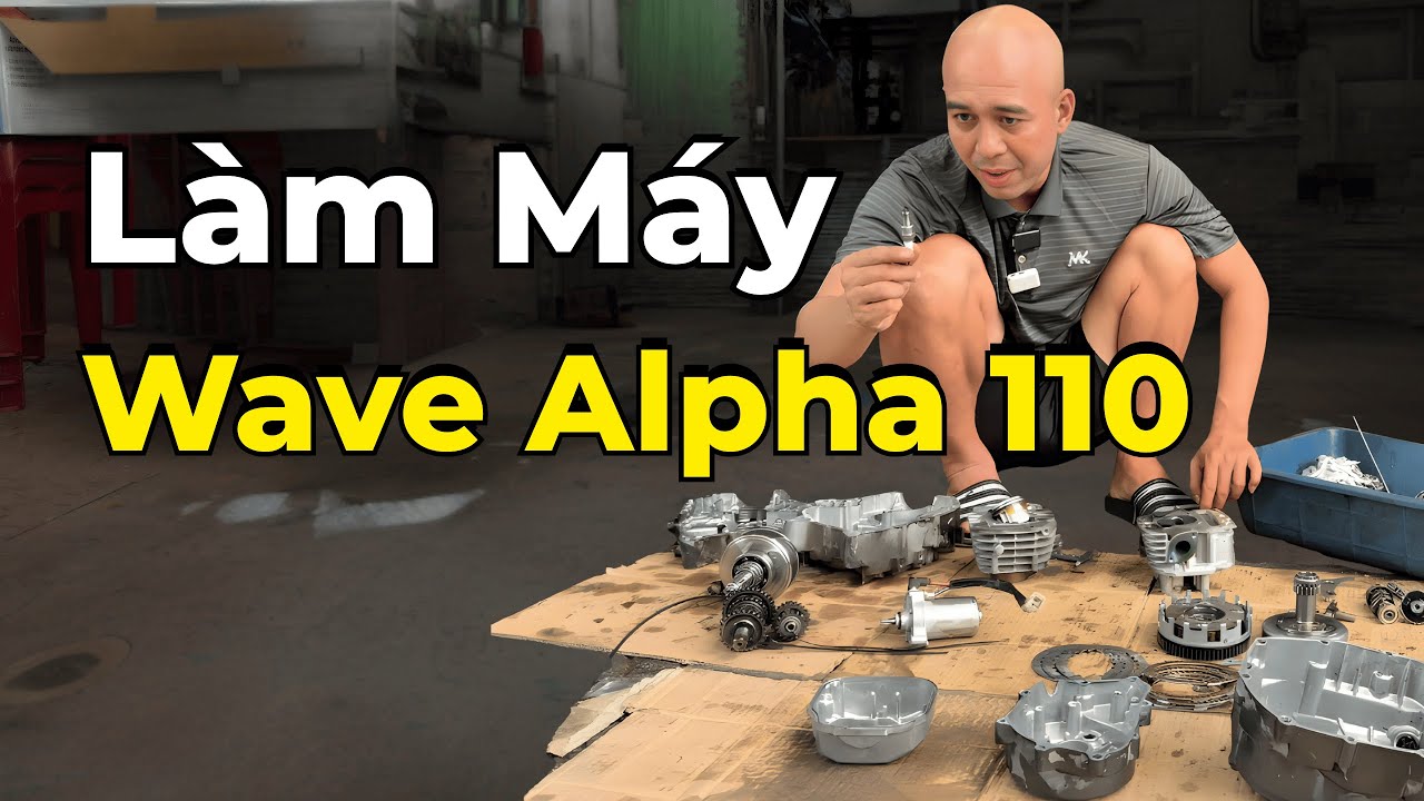 Làm Máy Wave Alpha 110 Chạy Tiền, Xe Đã Chạy 160.000 km Mà Nhìn Như Xe Mới!