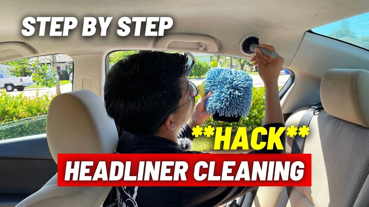 How To Clean A Car's Headliner - Detailing Beyond Limits