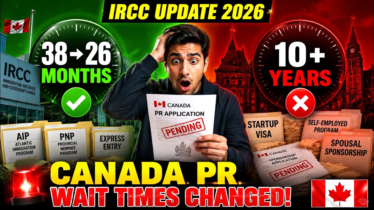 Обновление сроков рассмотрения заявок IRCC 2026: хорошие и плохие новости для каждой категории ПМЖ