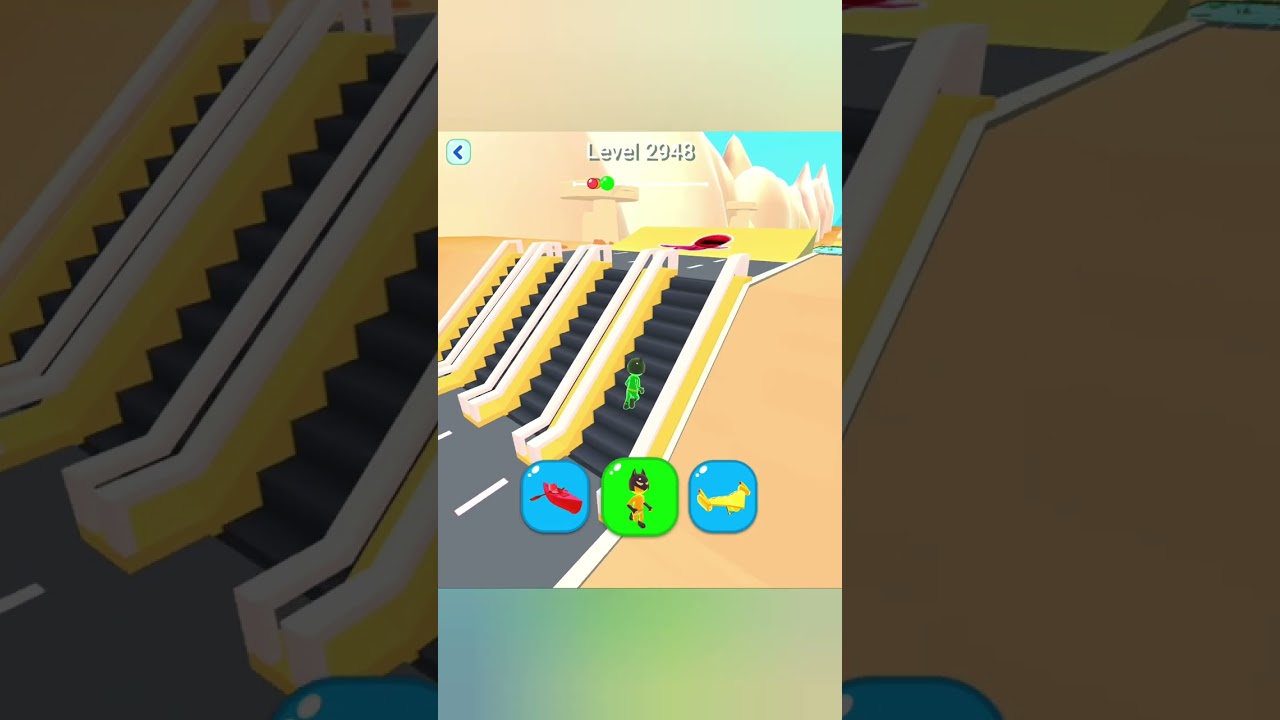 Shape shifting2 game level #2948     hyper casual game #shapeshifting  #gameplay #gaming #shortvideo