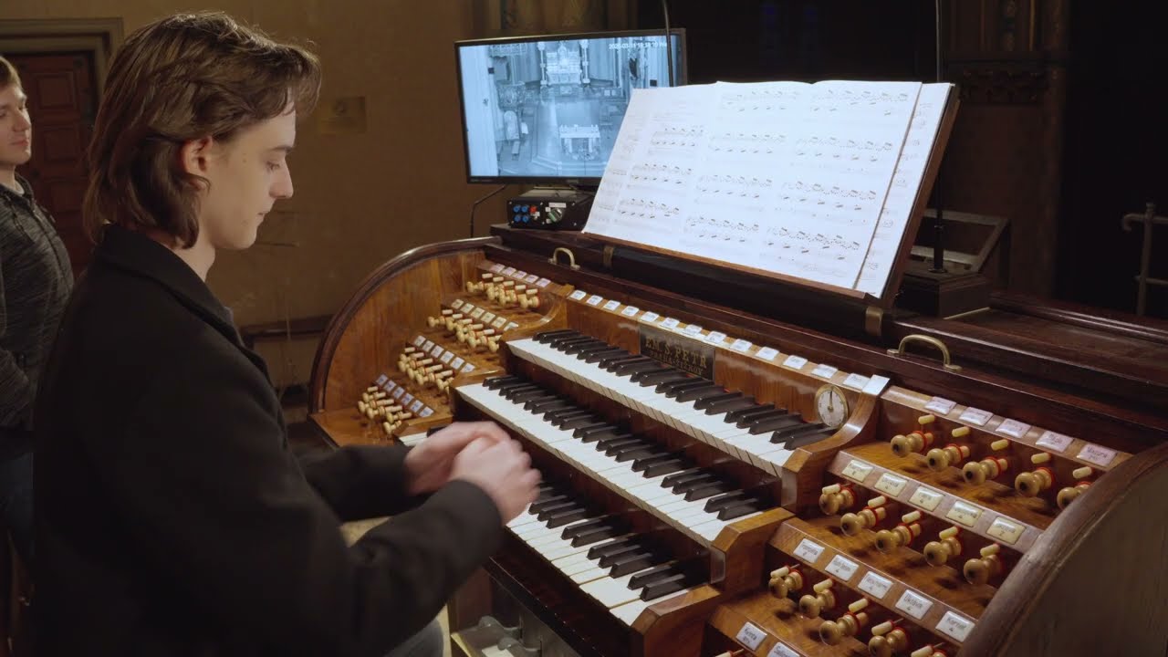 Eugène Gigout – Toccata in B Minor | Pipe Organ at Basilica of St. Ludmila, Prague