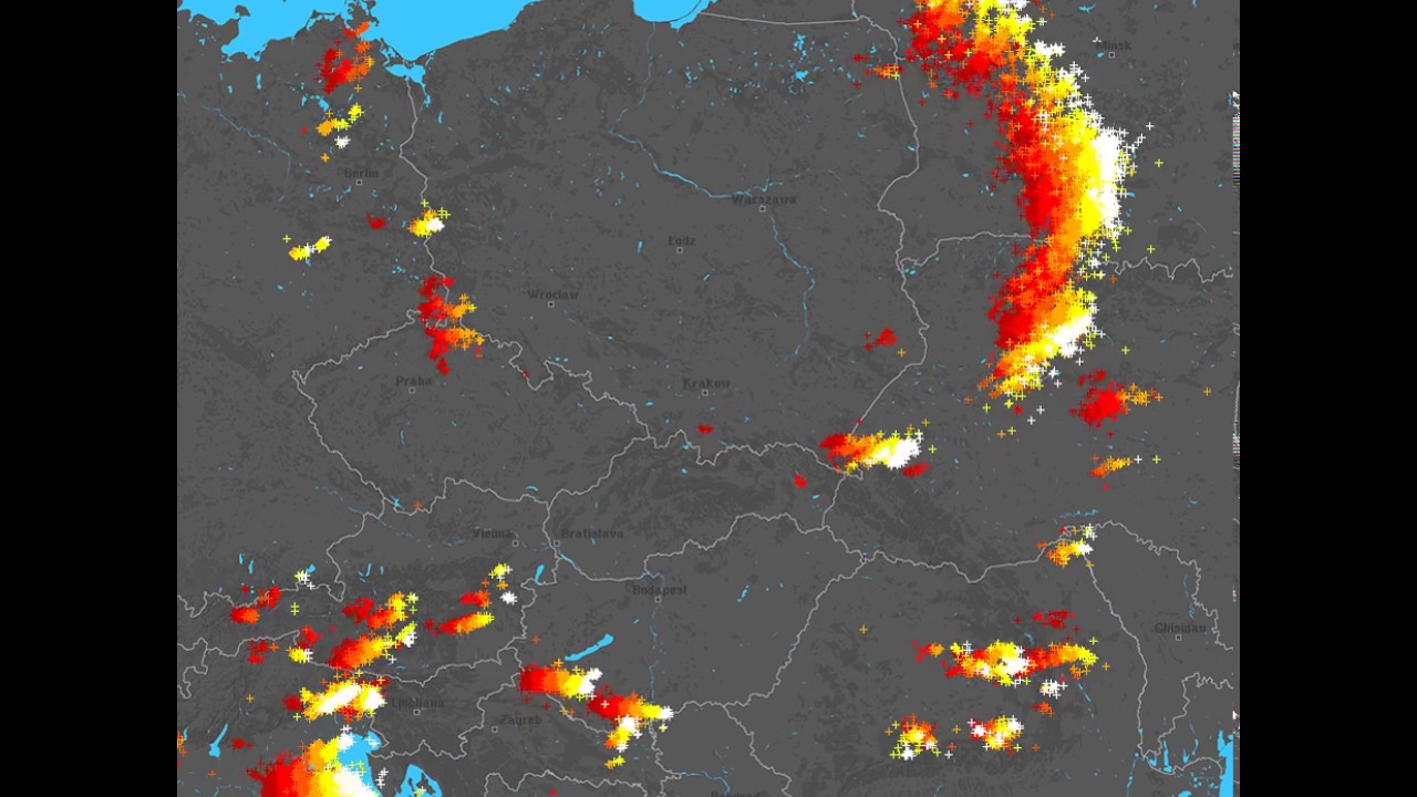 Burze nad Polską 2017 - Lipiec