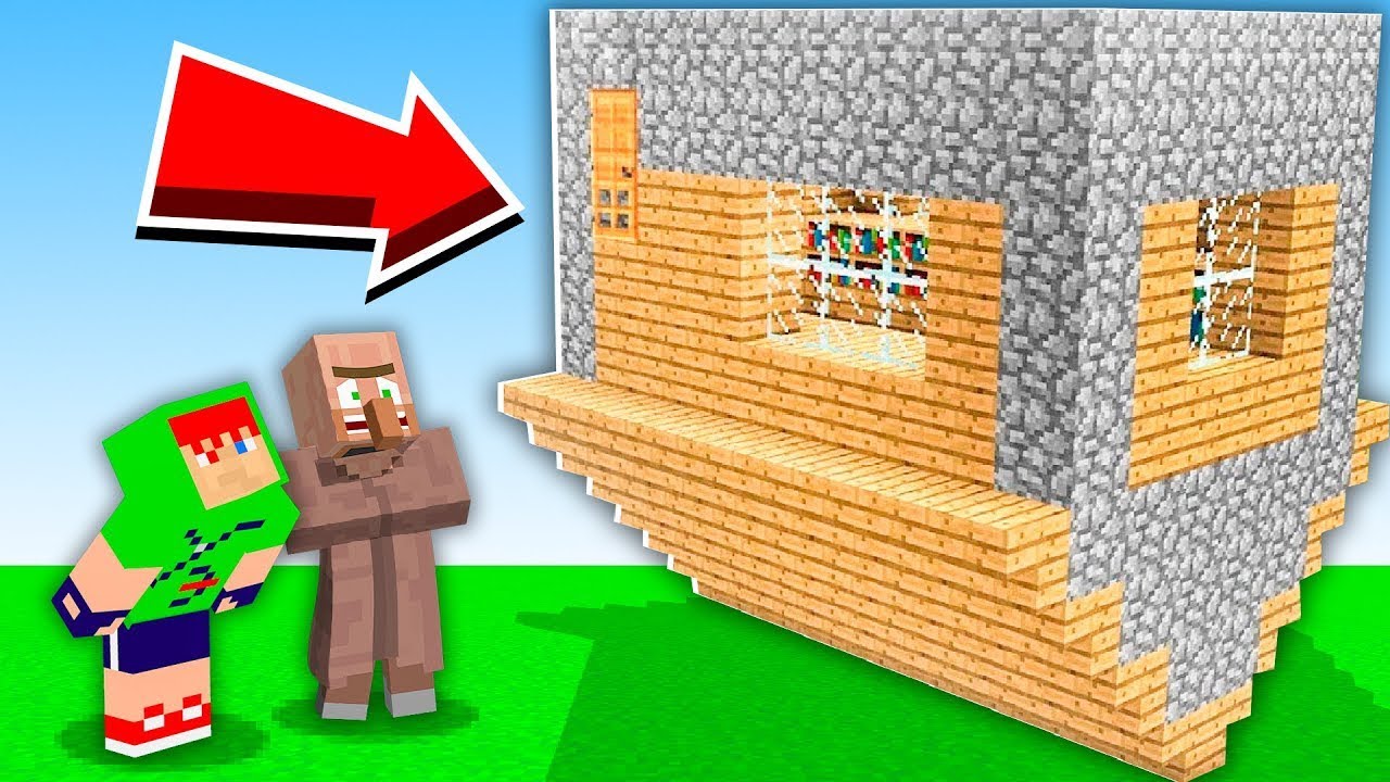 24 HORAS TROLLANDO OS ALDEÕES DA VILA NO MINECRAFT!!