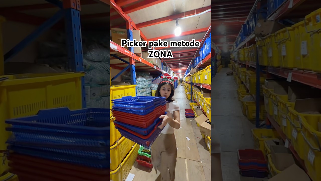 Cara picker menggunakan metode zona, jika kalian yg ga ada rak/ga pake rak 👍🏻✅#zona #picker