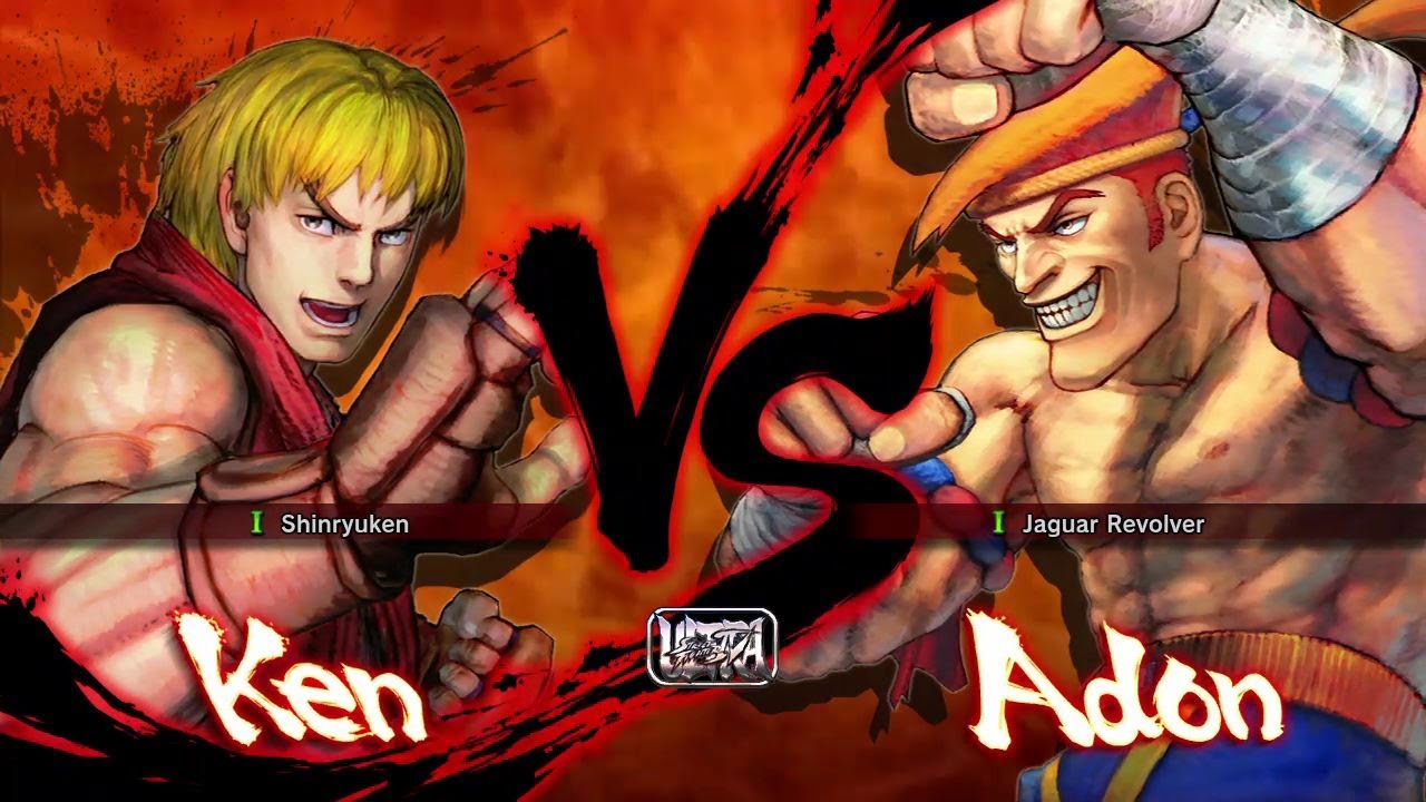 Ultra Street Fighter 4 - Ken Vs Adon [Hardest]
