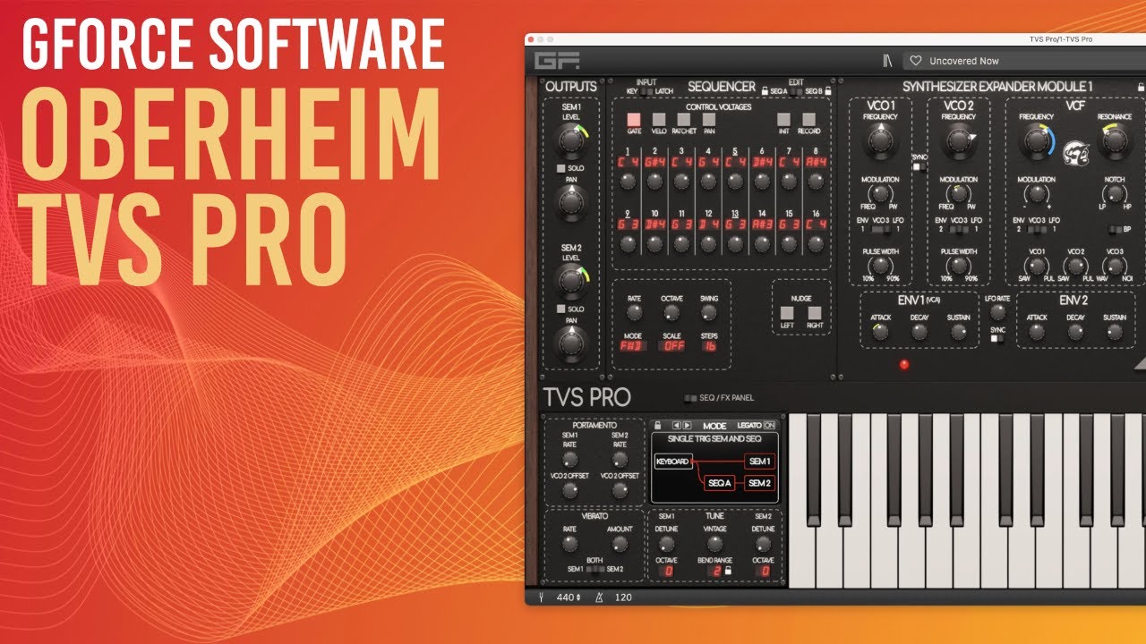 Oberheim TVS Pro by GForce Software - Preset Exploration