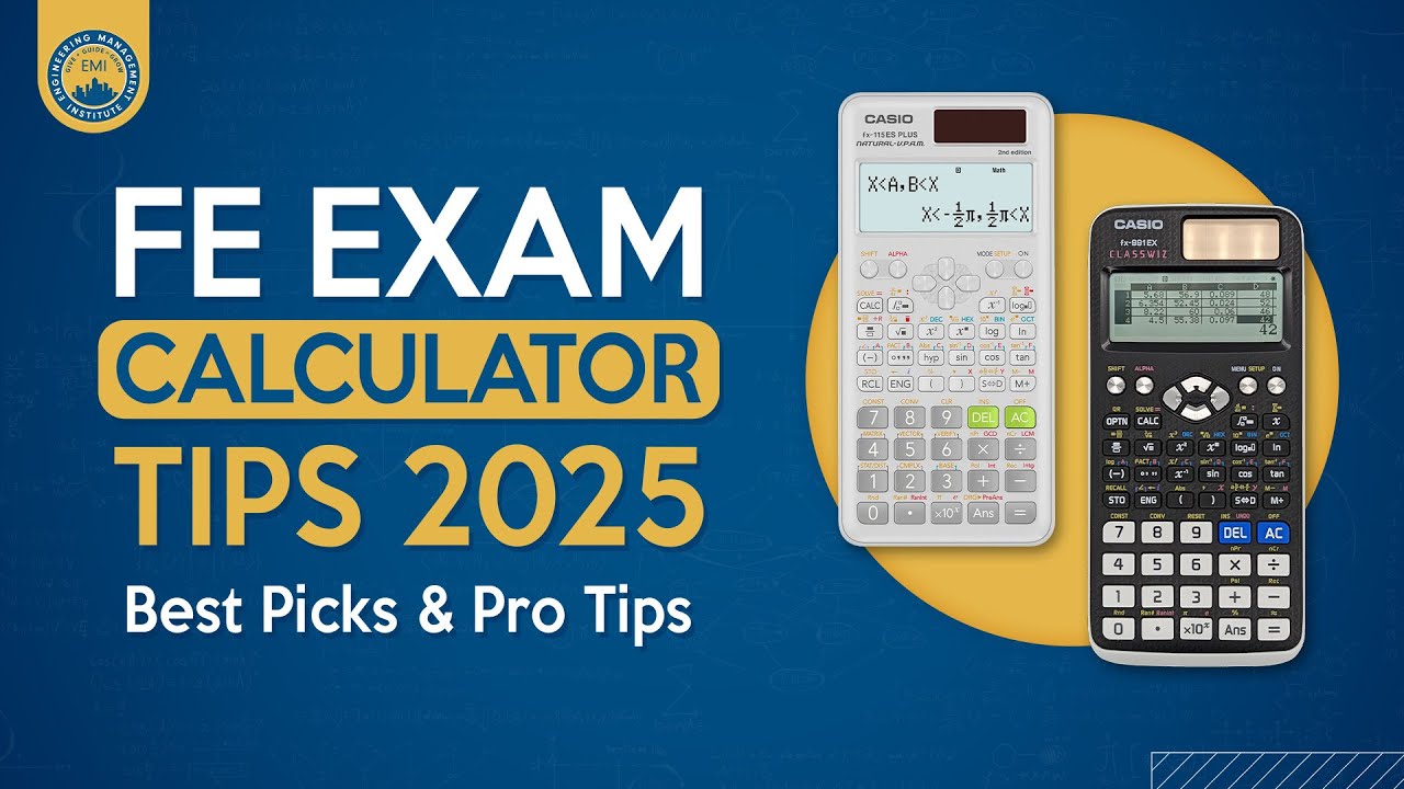 The BEST Calculator To Pass The FE Exam in 2025!