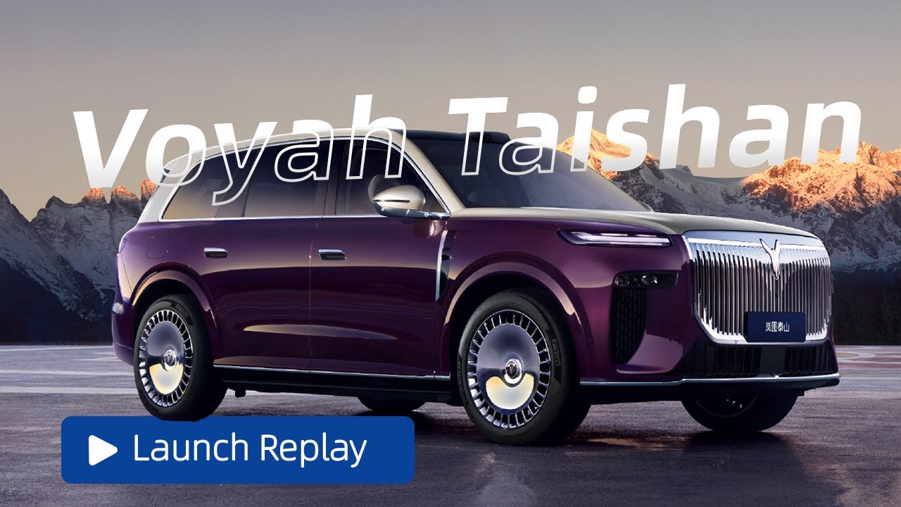 Voyah Taishan Launch | New-Era Flagship 6-Seat SUV
