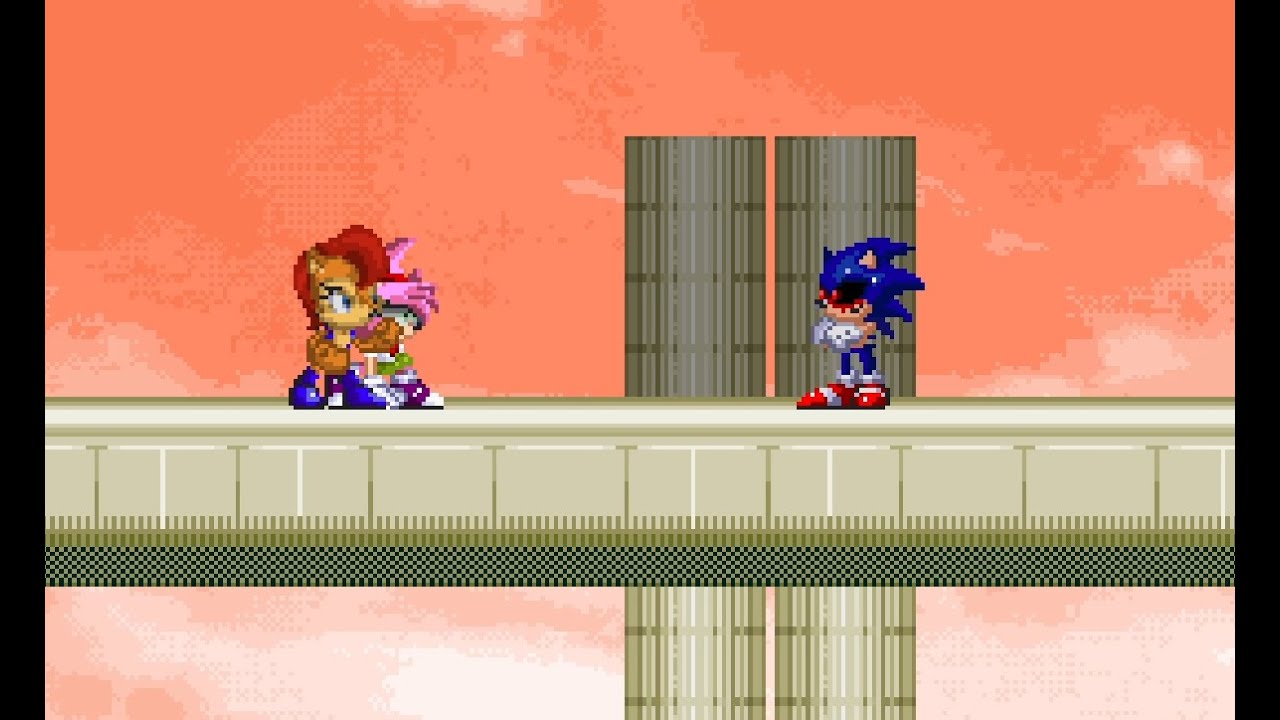 Sally.EXE: Finished Nightmare - Sally and Amy Duo ending (And extra differences)