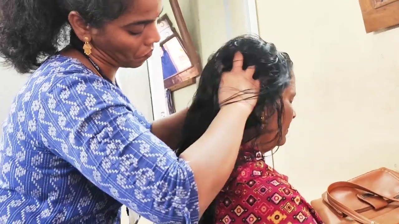 Head massage practical.