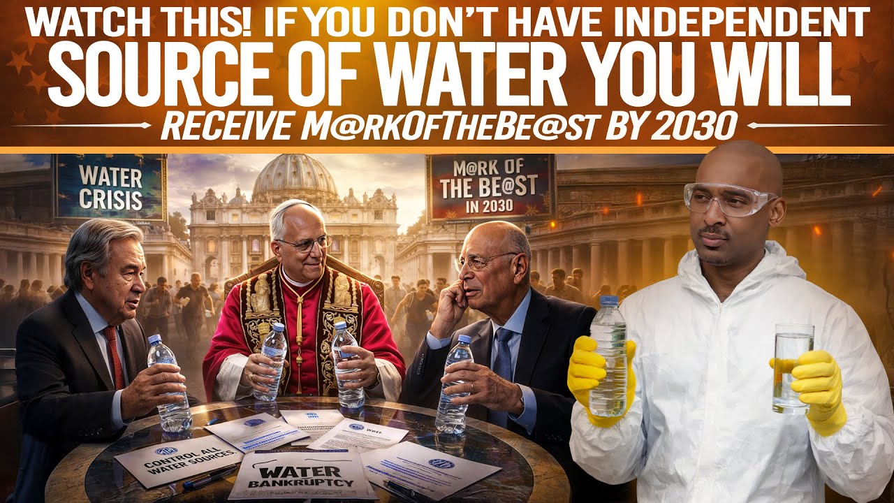 🔥If You Don’t Have Independent Water, You’ll Get M@rkOfTheBe@st By 2030🔥Pope,WEF,UN Ensl@ve People🔥