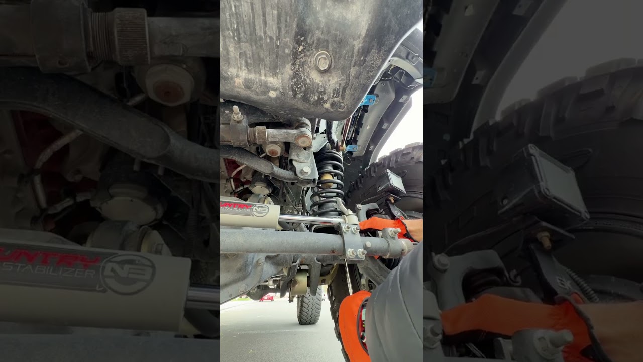 Installing metal cloak sway bar 