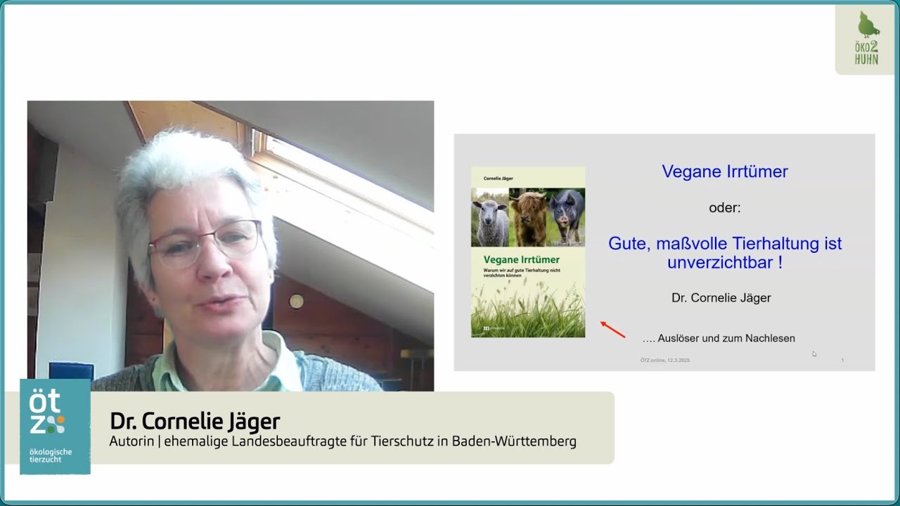 ÖTZ-Fachforum 2025 | Vegane Irrtümer - oder: Gute, maßvolle Tierhaltung ist unverzichtbar!
