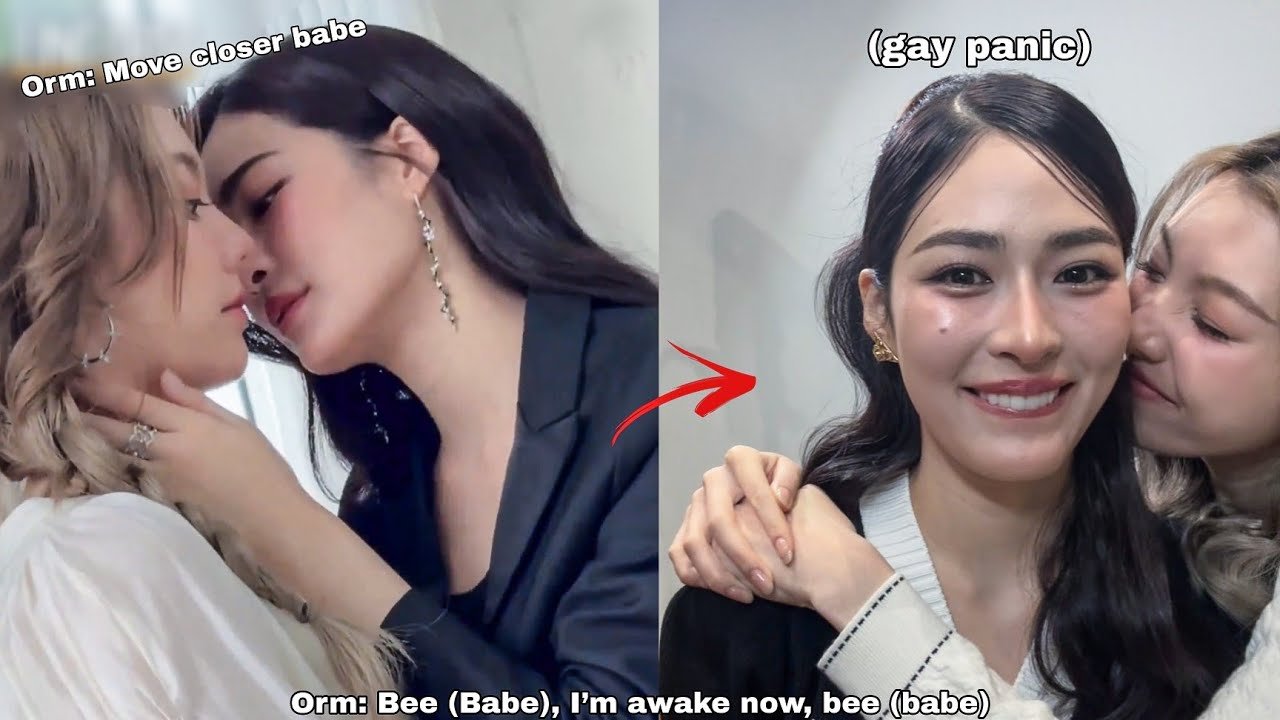 (LingOrm) ORM GOT PANIC AND CALLING LING 'BABE' ON SET?| Ling can't handle the tease from Orm?