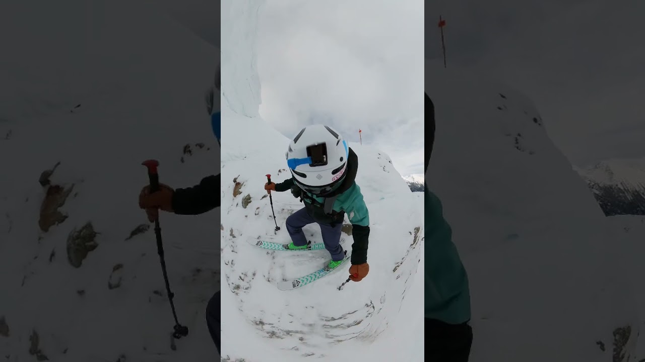 This is so Gnarly 😂. Just going to send it! ⛷️ #shorts