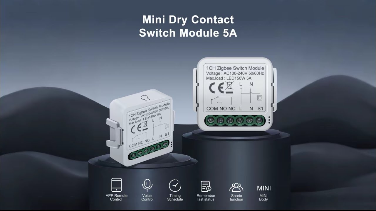 GIRIER Mini Dry Contact Switch Module 5A
