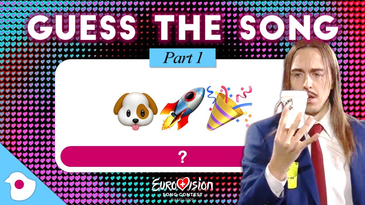 Eurovision 2025 | GUESS THE SONG | Emoji Quiz | Part 1/3