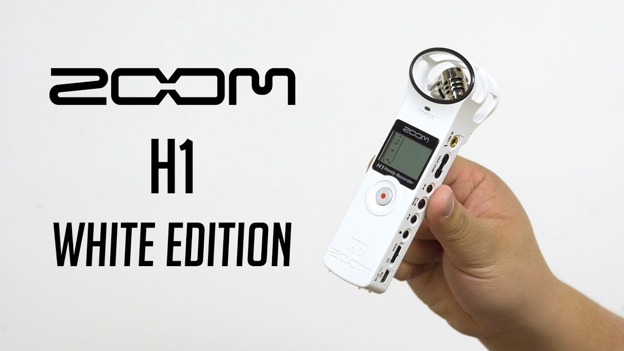 Zoom H1 (White) | Unboxing & Quick Look