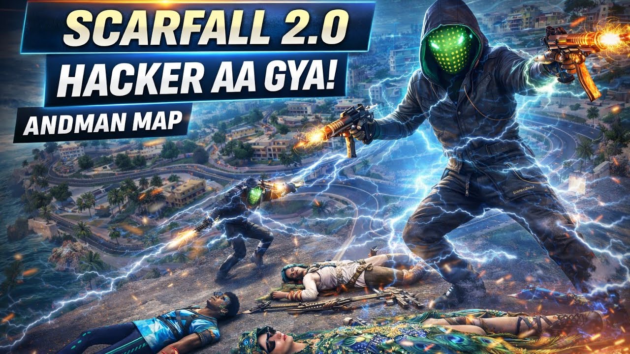 #video Scarfall 2.0 Mein Andaman Hacker Ka Jalva 😎