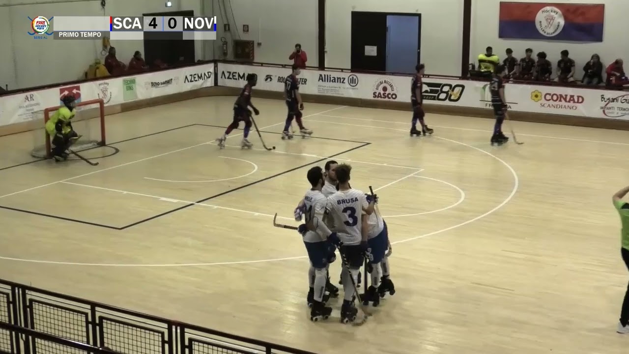 Highlights - Coppa Italia Serie A2 - Gir.A - G.9 - Roller Hockey Scandiano x Azzurra Novara