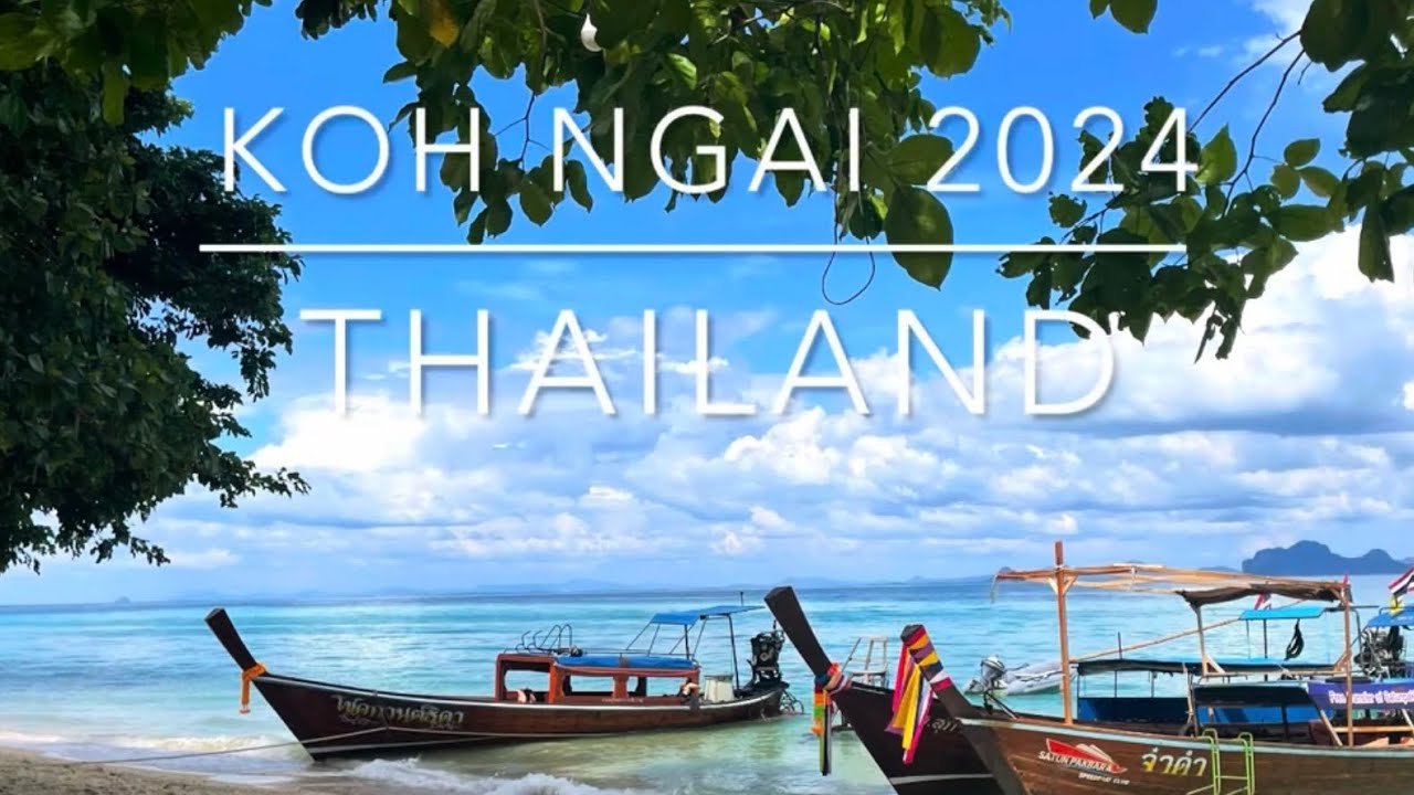 Koh Ngai i Thailand med Nettan och sambon