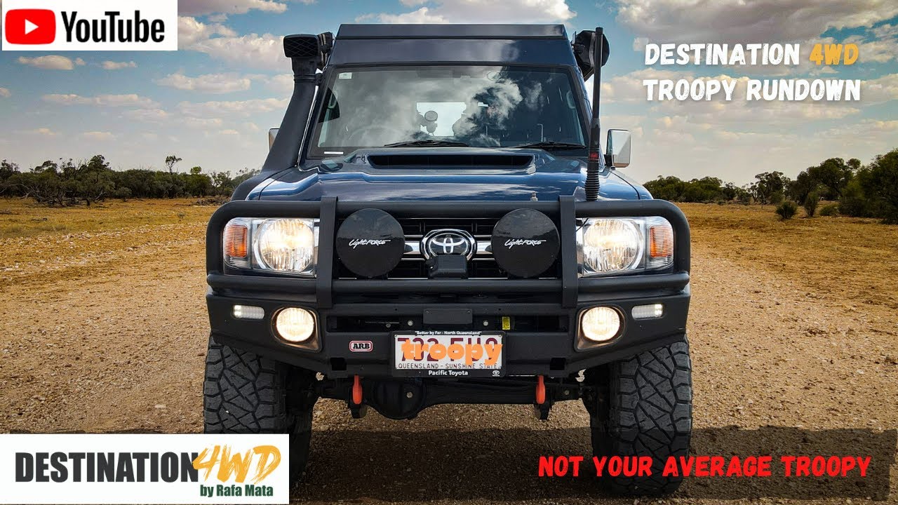 Toyota Landcruiser 78 series 2023, Destination4wd Troopy rundown. Not your average build...
