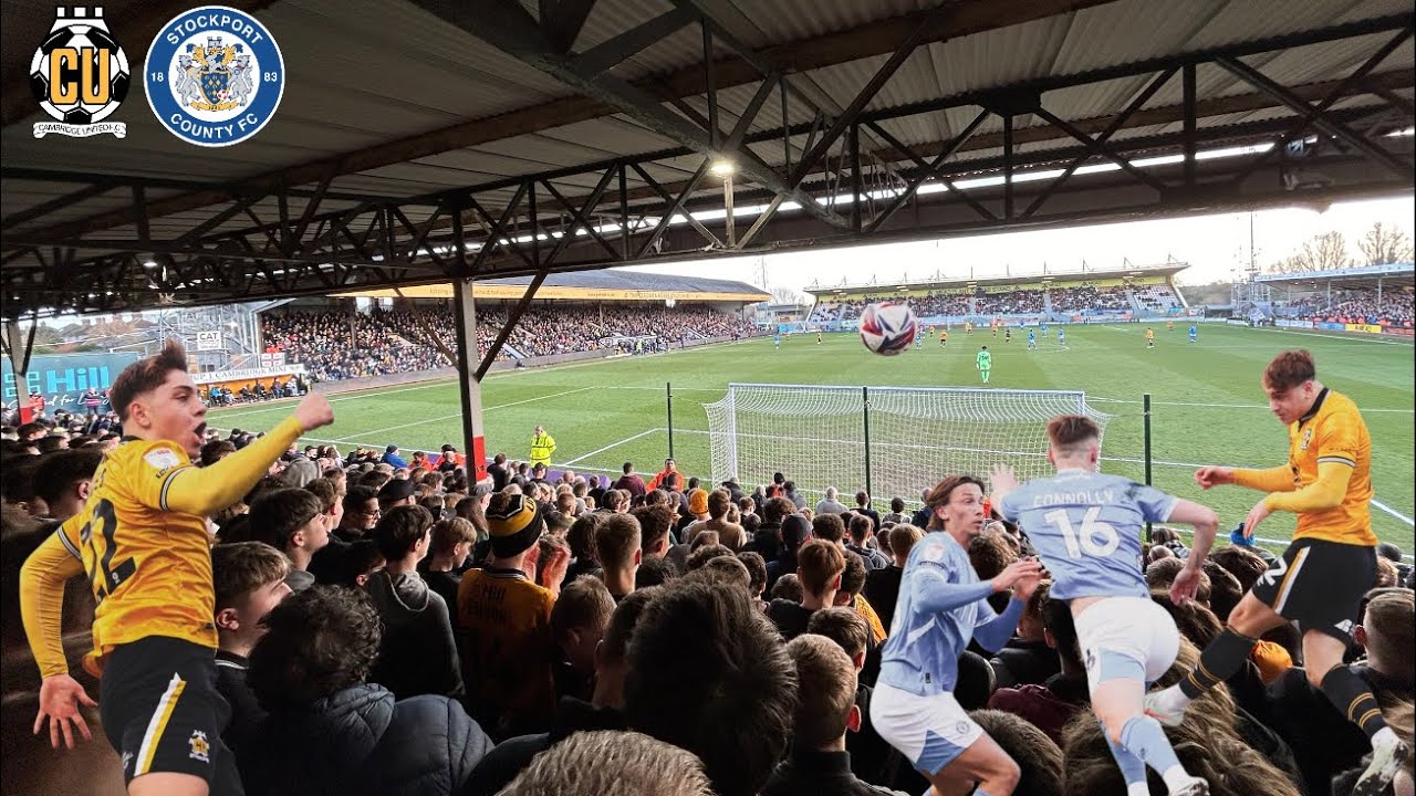 STOKES SCORES BRACE as CAMBRIDGE UNITED win at HOME to STOCKPORT