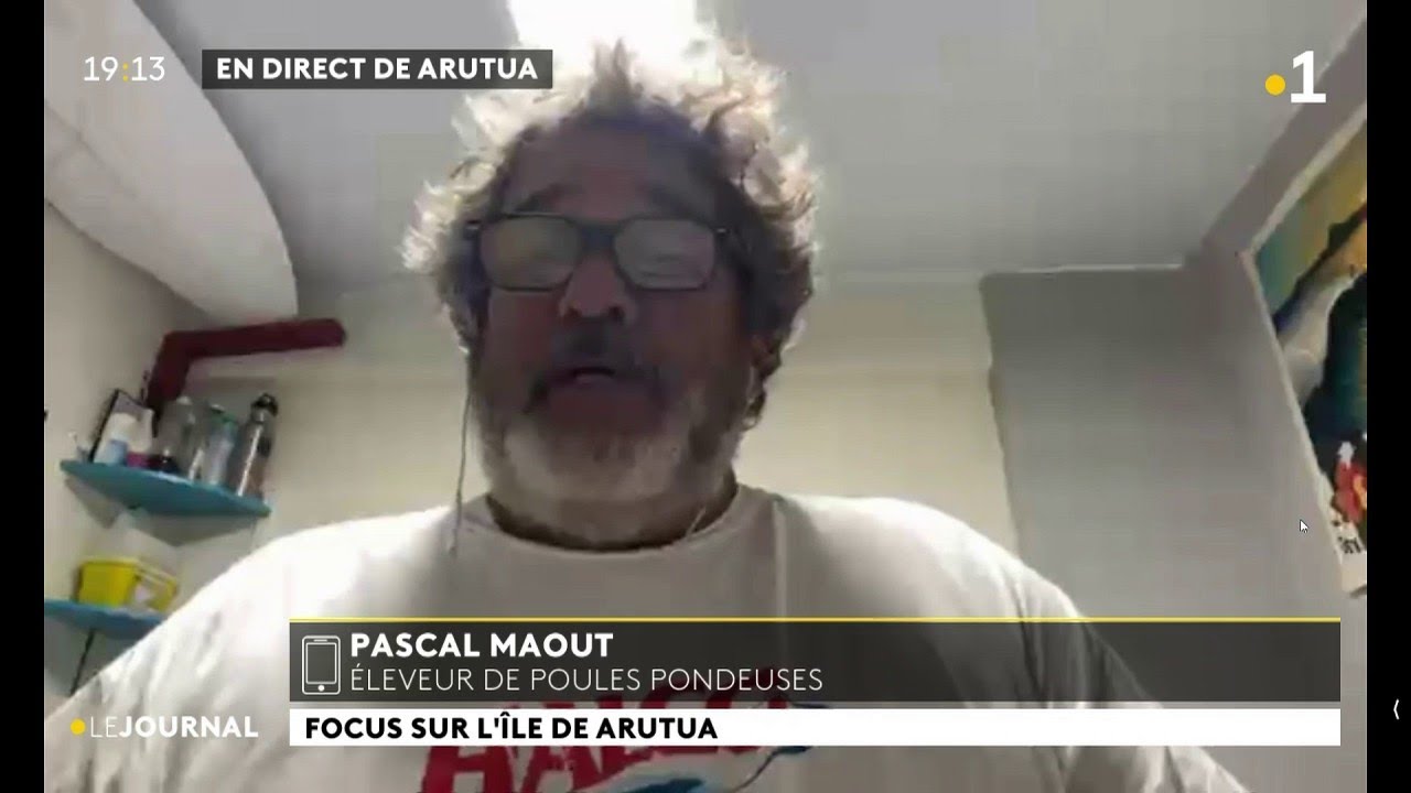 Focus sur l'île de Arutua.