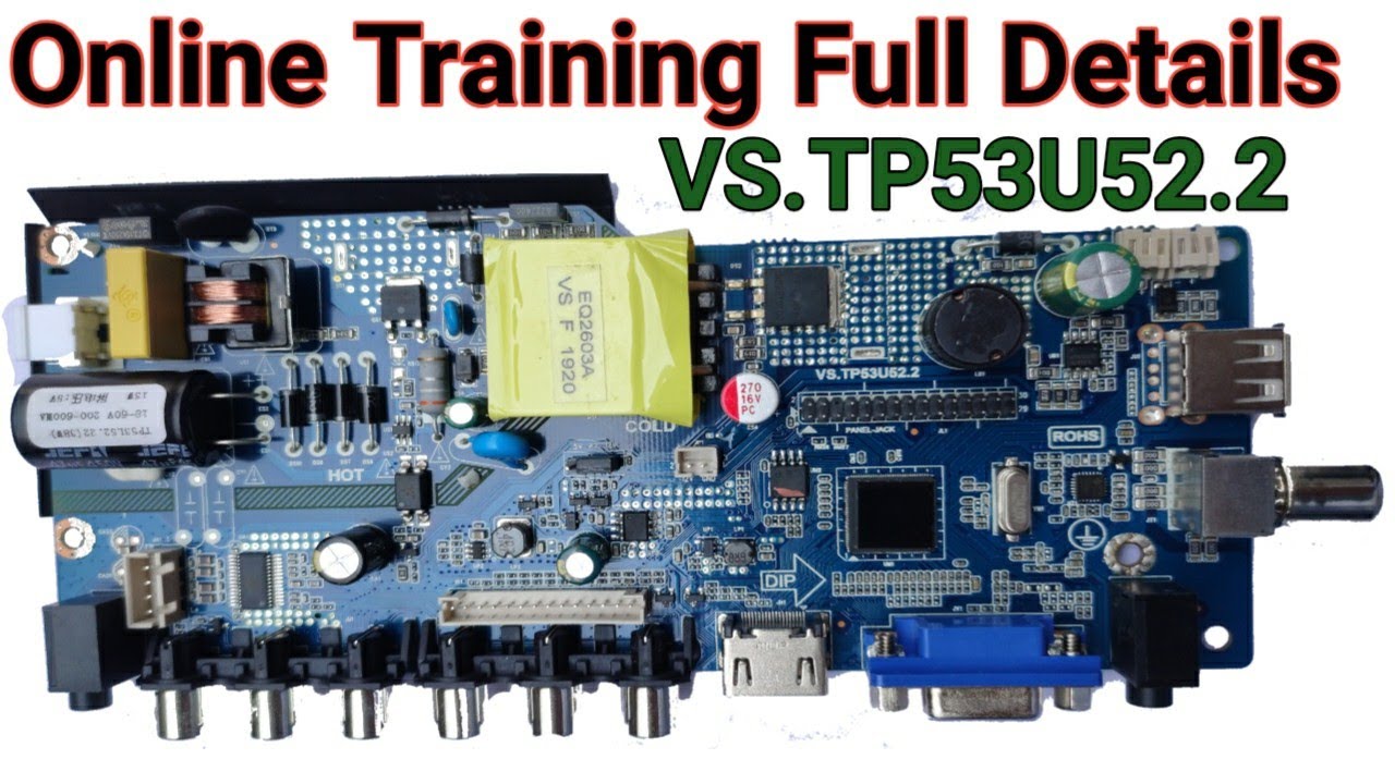 VS.T53U52.2 , Combo Board Full Details, # Online Training