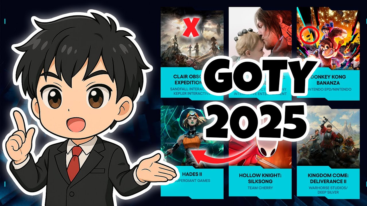 ¿Cuál es el VERDADERO GOTY 2025? 🎮 ¡EL MEJOR JUEGO DEL AÑO ESTÁ CLARÍSIMO! | The Game Awards