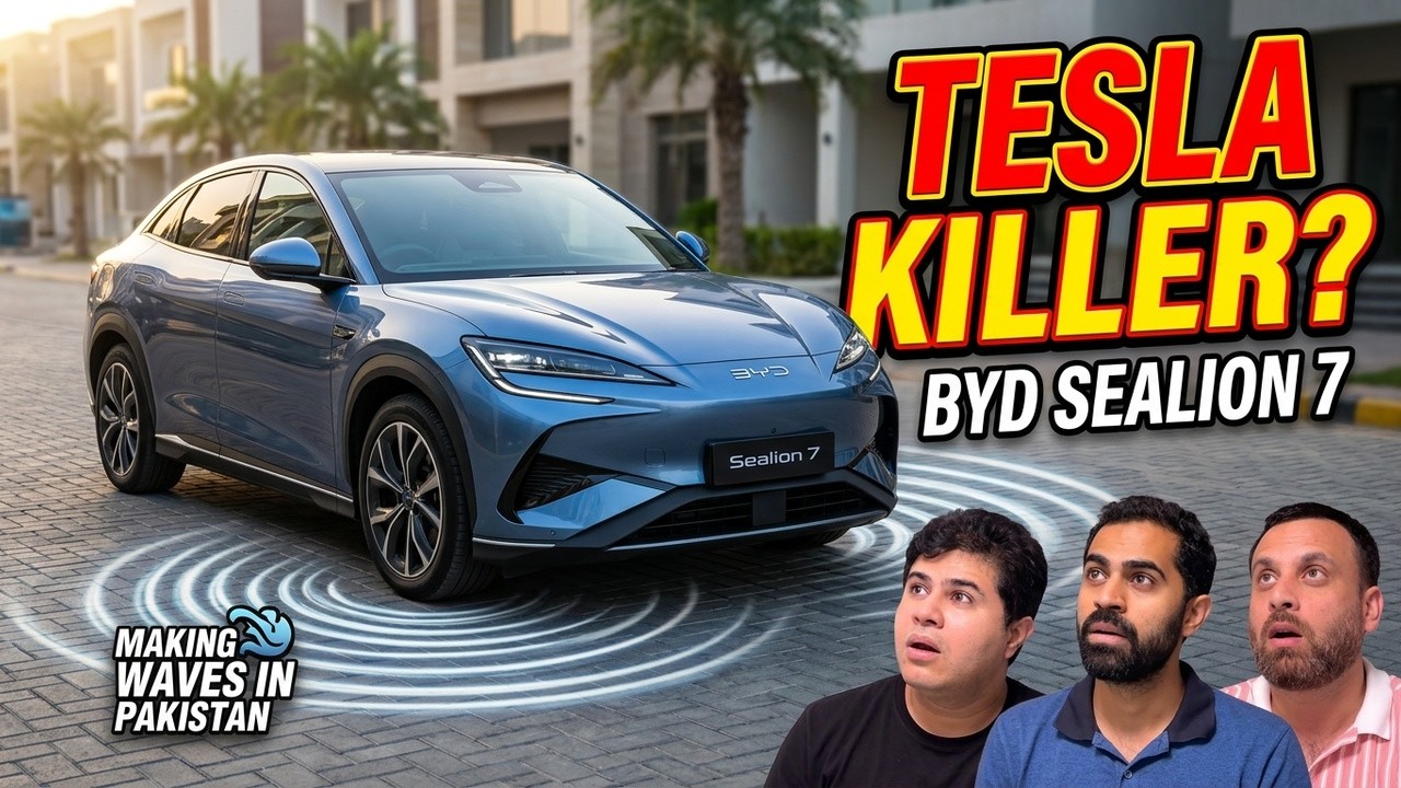 NEW BYD Sealion 7 Has Arrived In Pakistan: First Impressions! | Tesla KILLER?