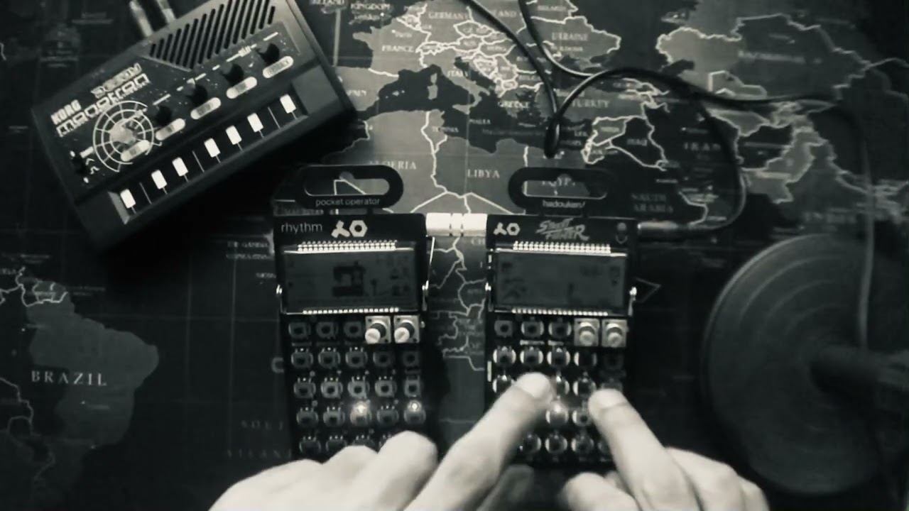 Pocket Operators PO-12 + PO-133 + Monotron Delay