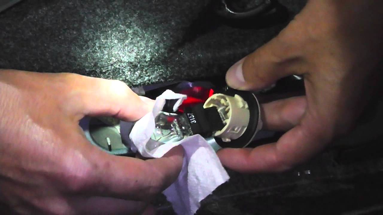 How to Change Brake Light bulb in Toyota Solara -  2005 2007 2008 2009