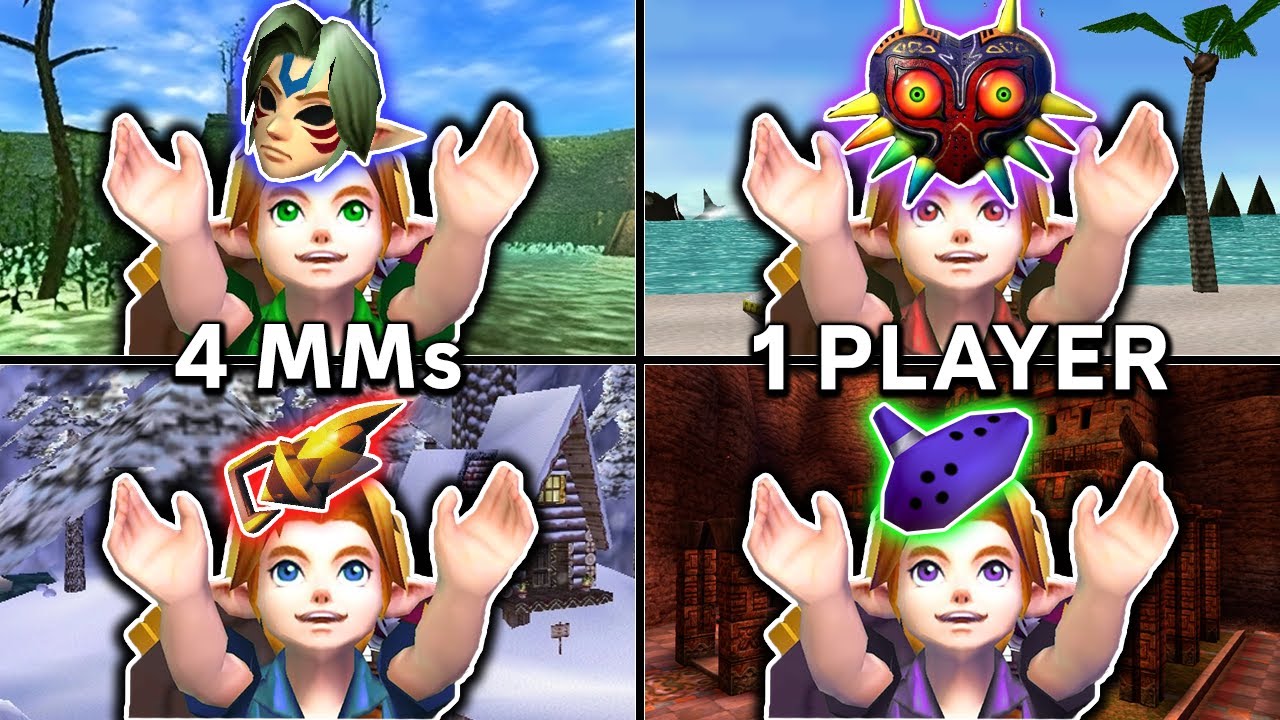 Majora's Mask but it's Randomized FOUR TIMES