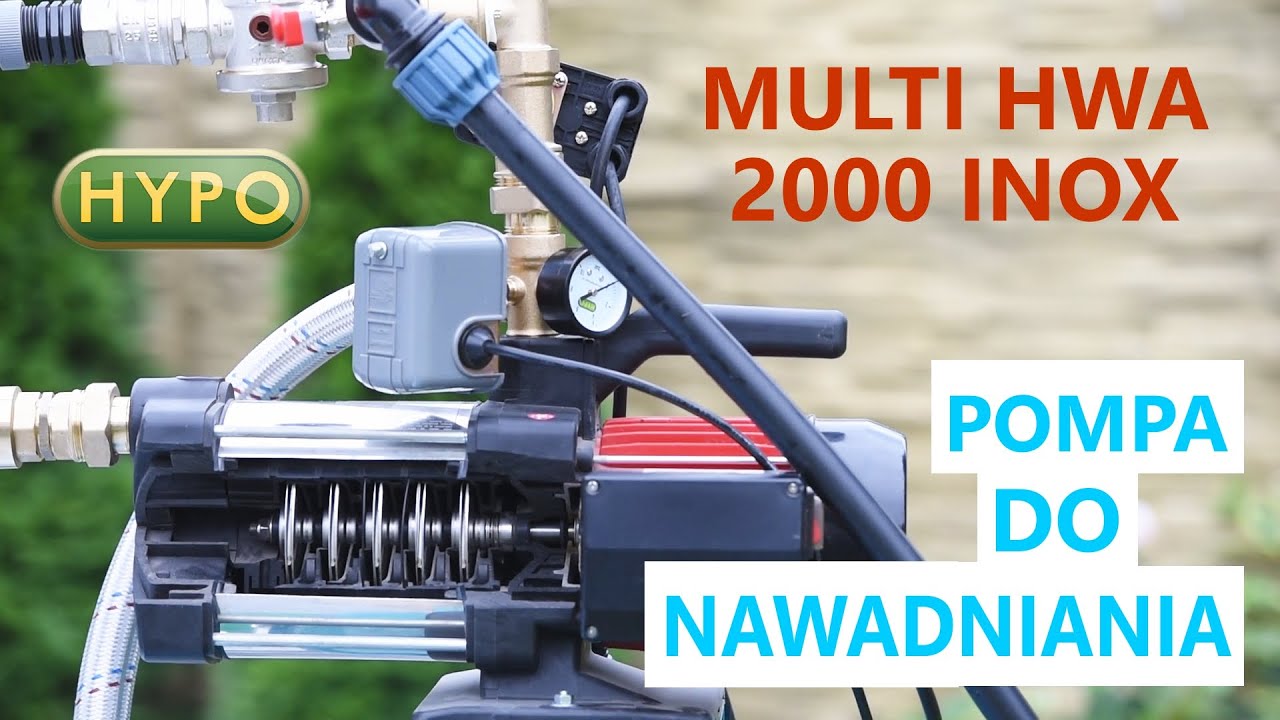 Pompa do nawadniania Multi HWA 2000 INOX - prezentacja sklephypo.pl
