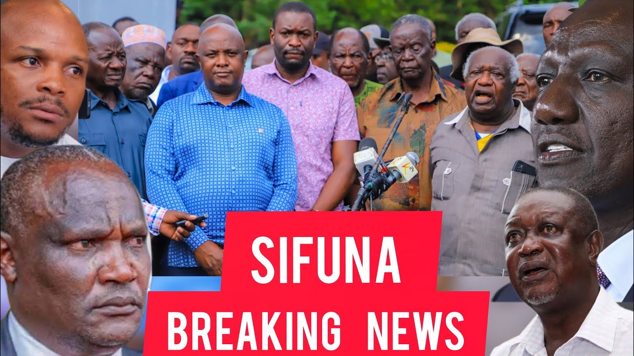 EMERGENCY Sifuna TERRIFYING NEWS RUTO cant believe as MBADI dangerous PLOT backfire JALANGO in TEARS