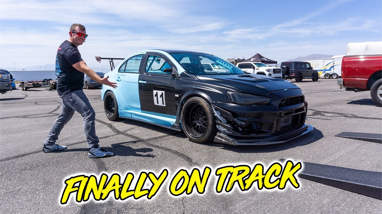 EVO 10 TIME ATTACK BUILD SHAKEDOWN!