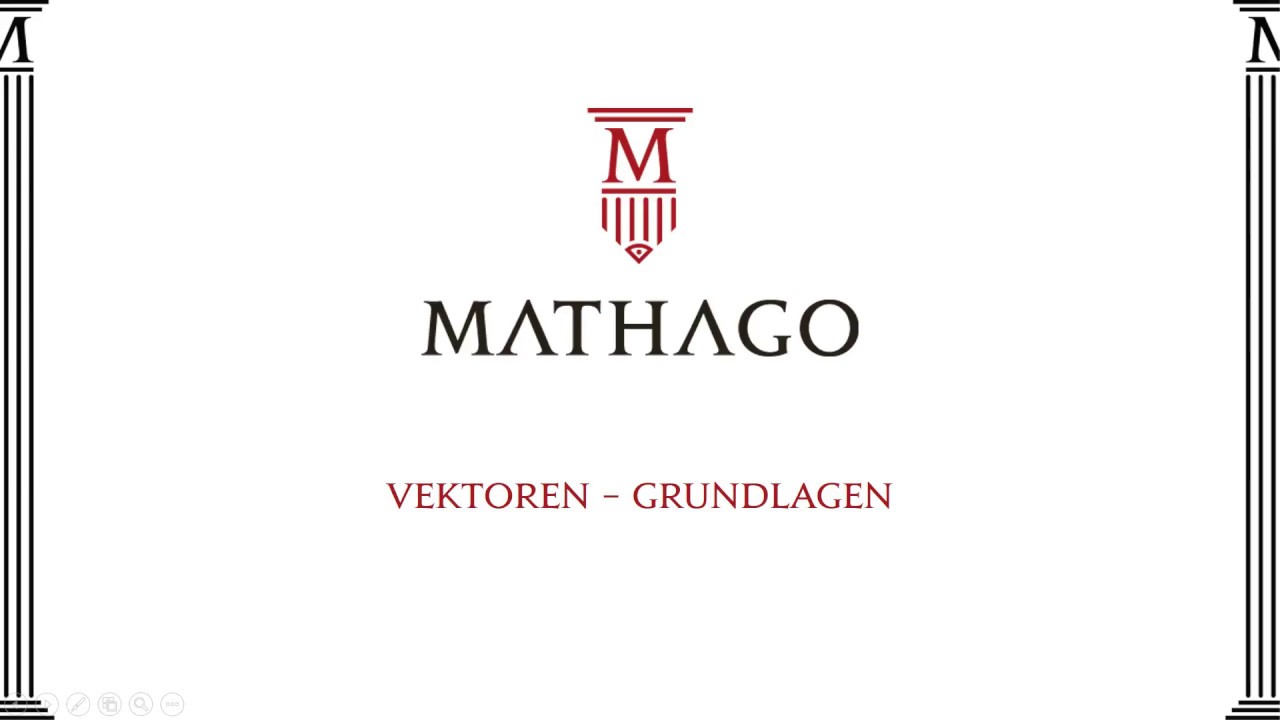 Vektoren Grundlagen - Mathago