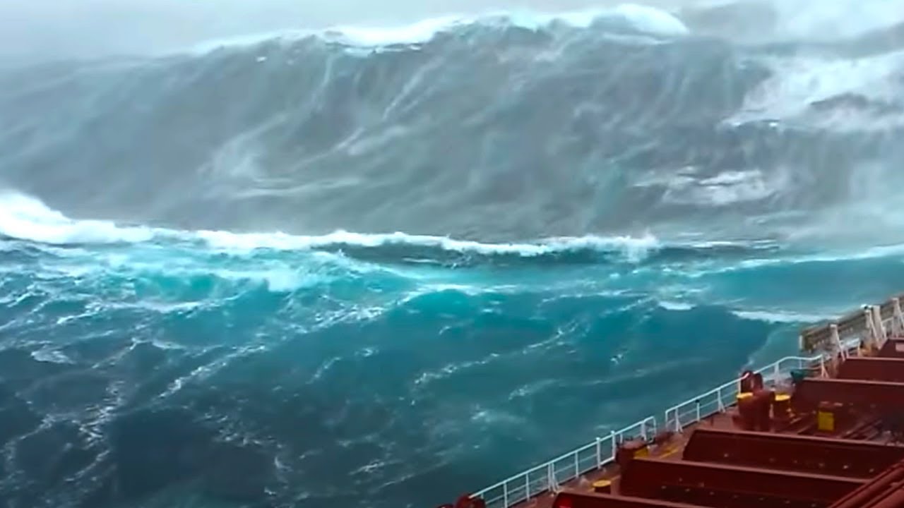 有史以來在相機上記錄的最大的海浪