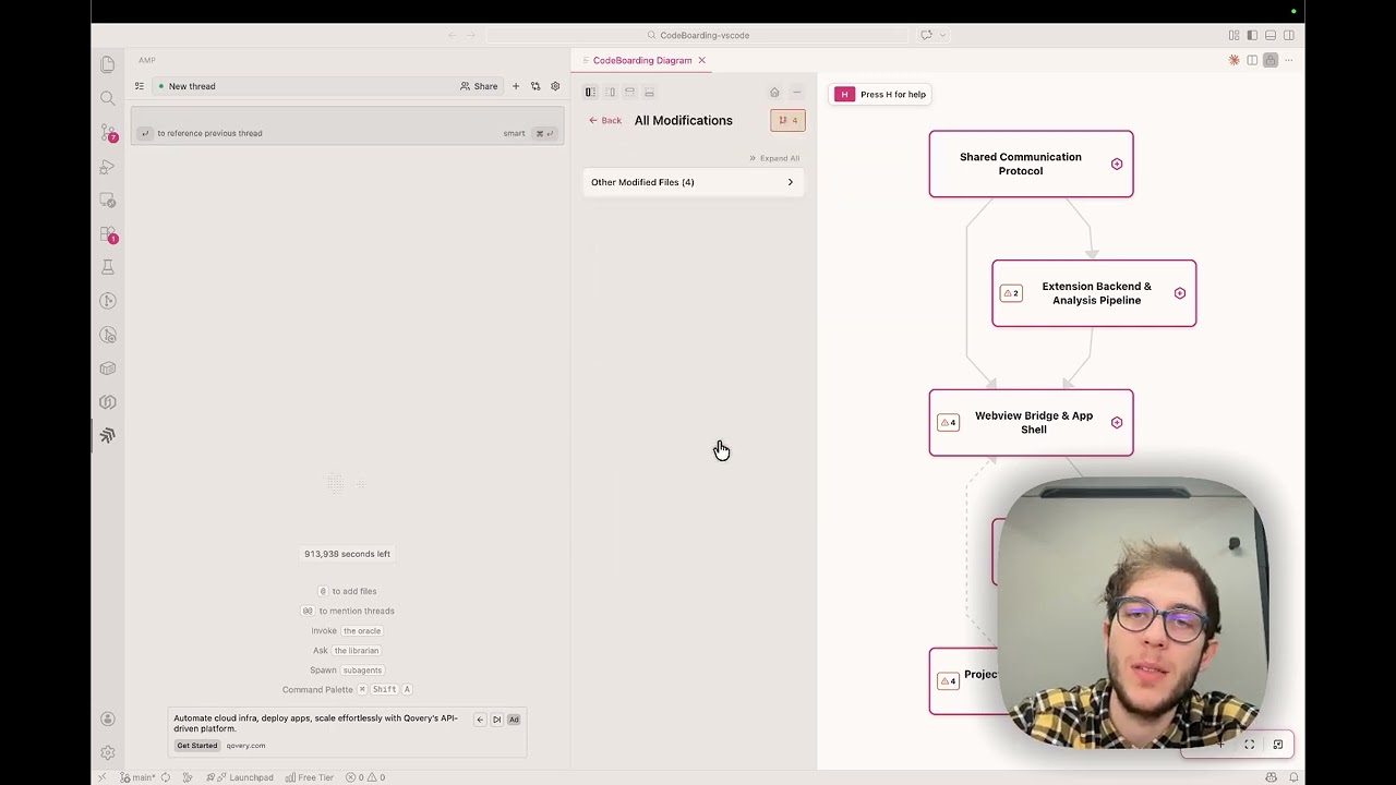 CodeBoarding, showcase of feature development.