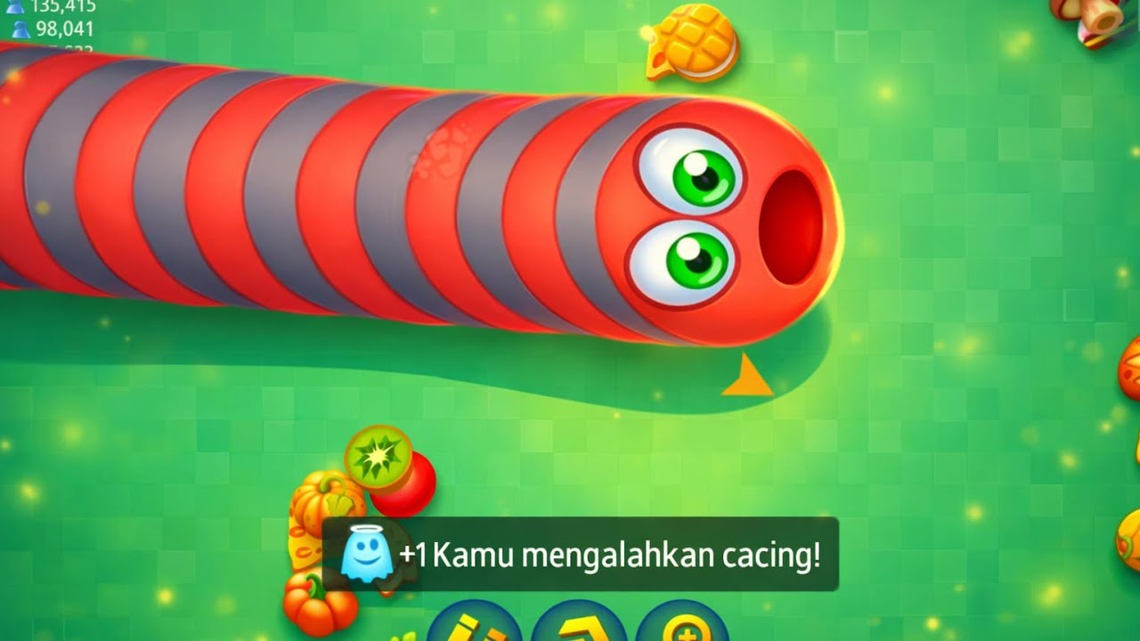 🐉WORMSZONE IISnake Giant  II Cacing Melata Besar