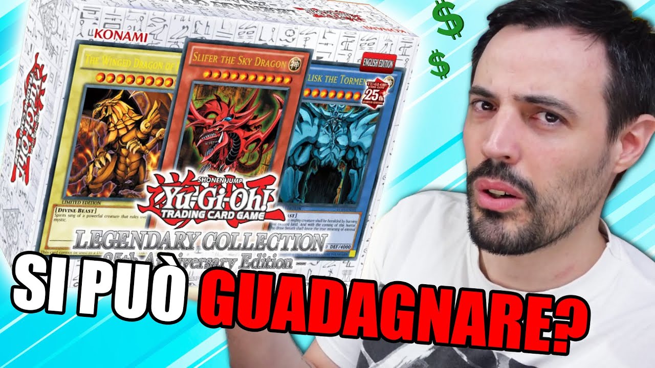 Apro Le ASSURDE Collezioni Leggendarie 25&deg; di Yu-Gi-Oh