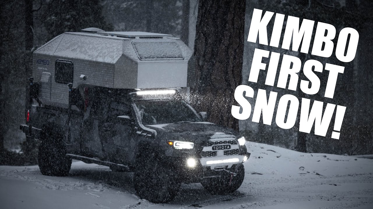 Snowy Kimbo Camping! | Cooking - Showering - Living