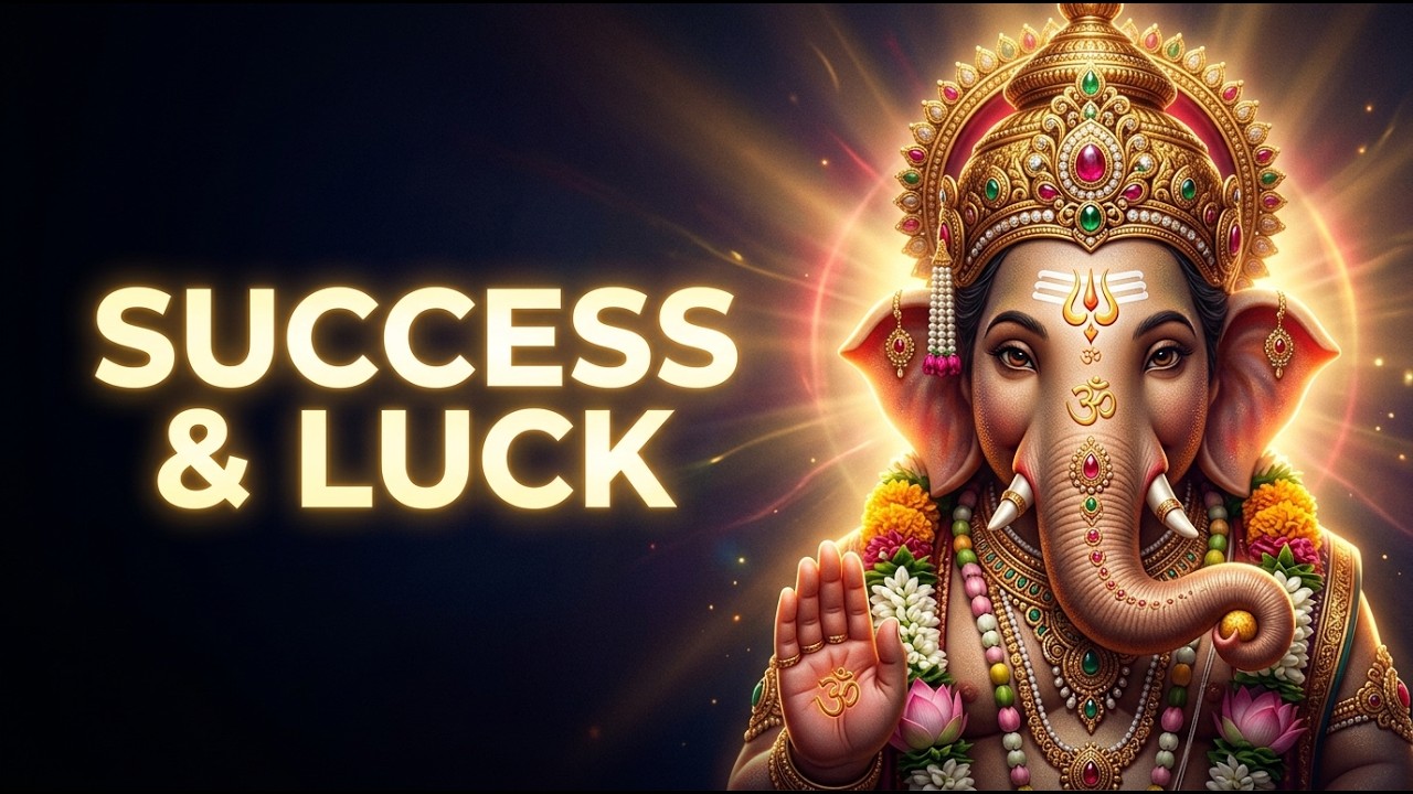 1 Hour Om Gam Ganapataye Namah for Removing Obstacles, Success & Positive Energy