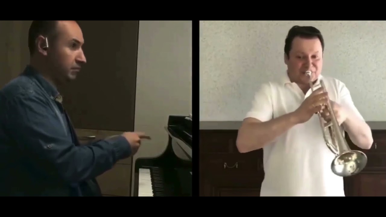 Andrei KAVALINSKI / Simon TRPČESKI plays Amilcare PONCHIELLI Trumpet Concerto