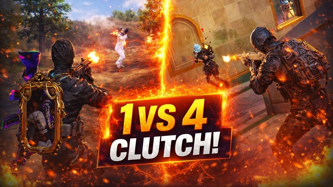 Omg MY BEST GAMEPLAY 1 vs 4 MY NEW DEVISE #pubg #pubgmobile #gaming #pubggameplay