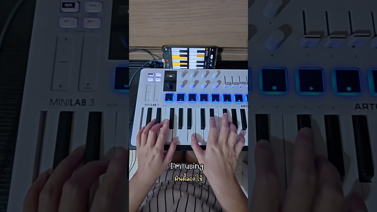 Connected my Arturia MiniLab 3 to my Android phone for music on the go! Just needed a USB-C cable!